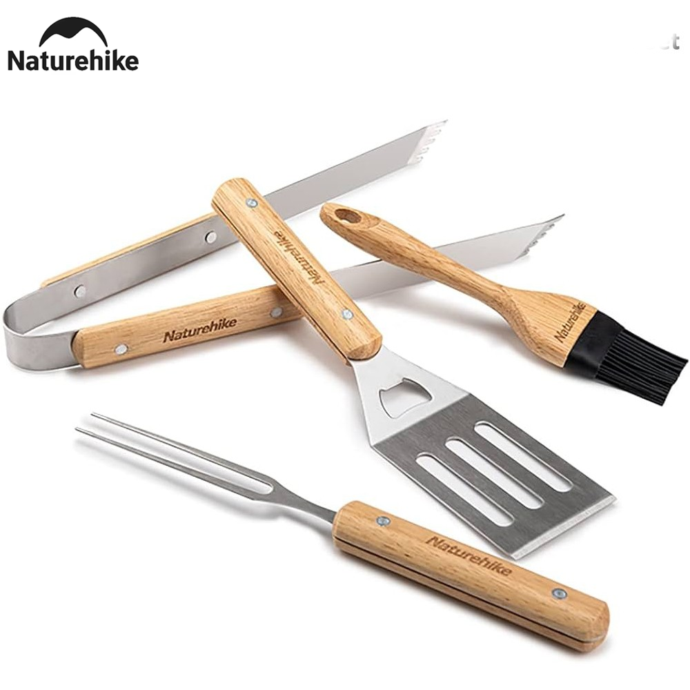 Naturehike BBQ 4 pcs tool set accessory