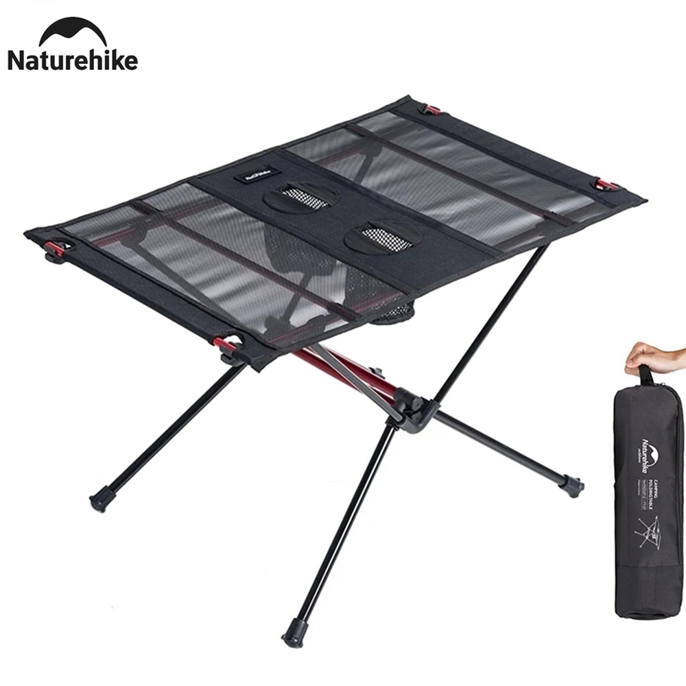 Naturehike Camping Folding Cloth Roll Table Embedded Aluminum Plate