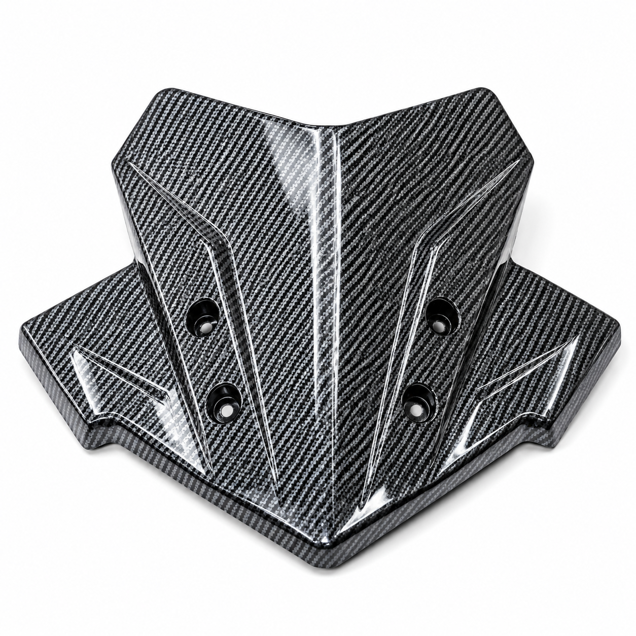 Yamaha Aerox 155 Carbon Fiber Style Windshield / Meter Visor
