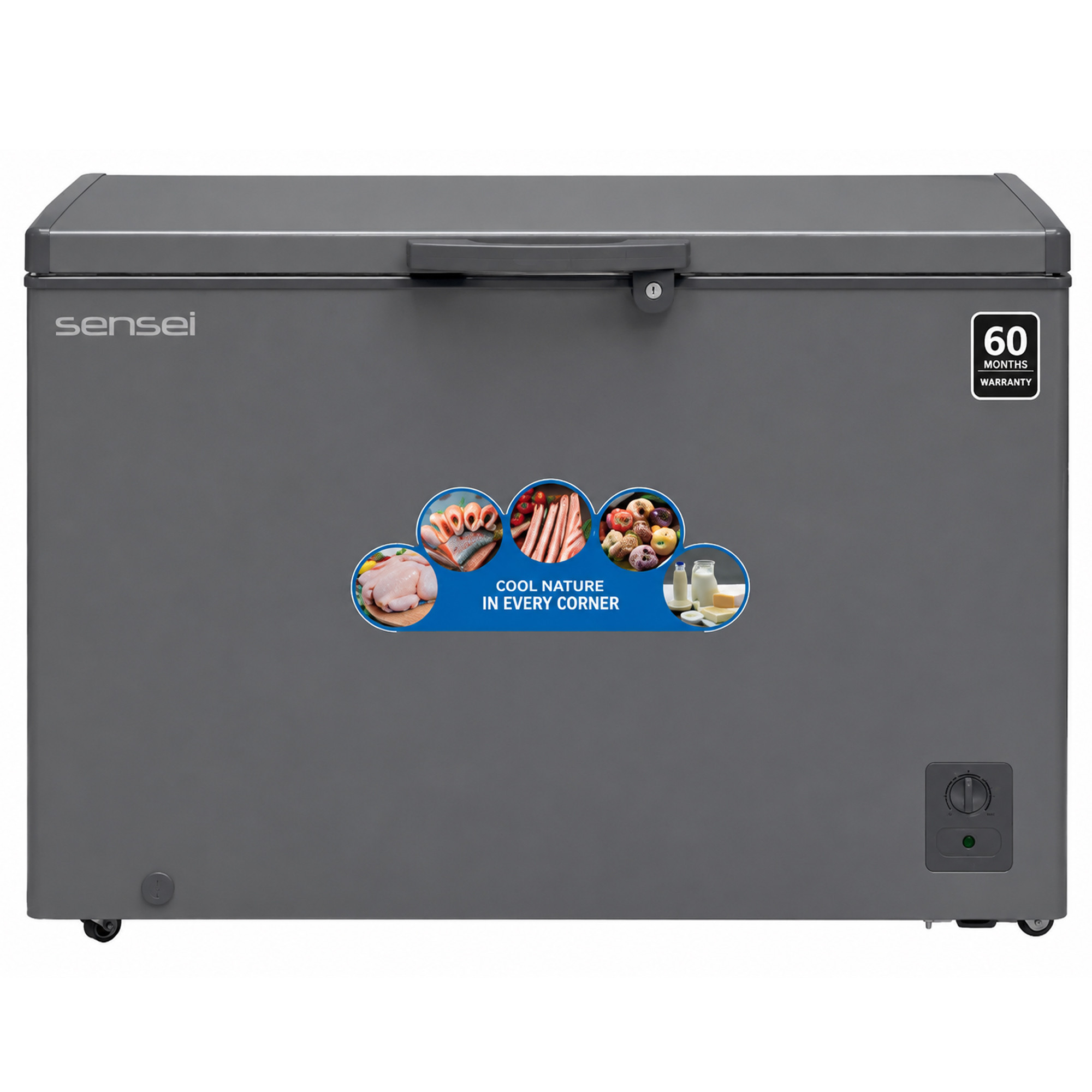 Sensei 340 Liter Hard Top Single Door Chest Freezer SCF340HA2C
