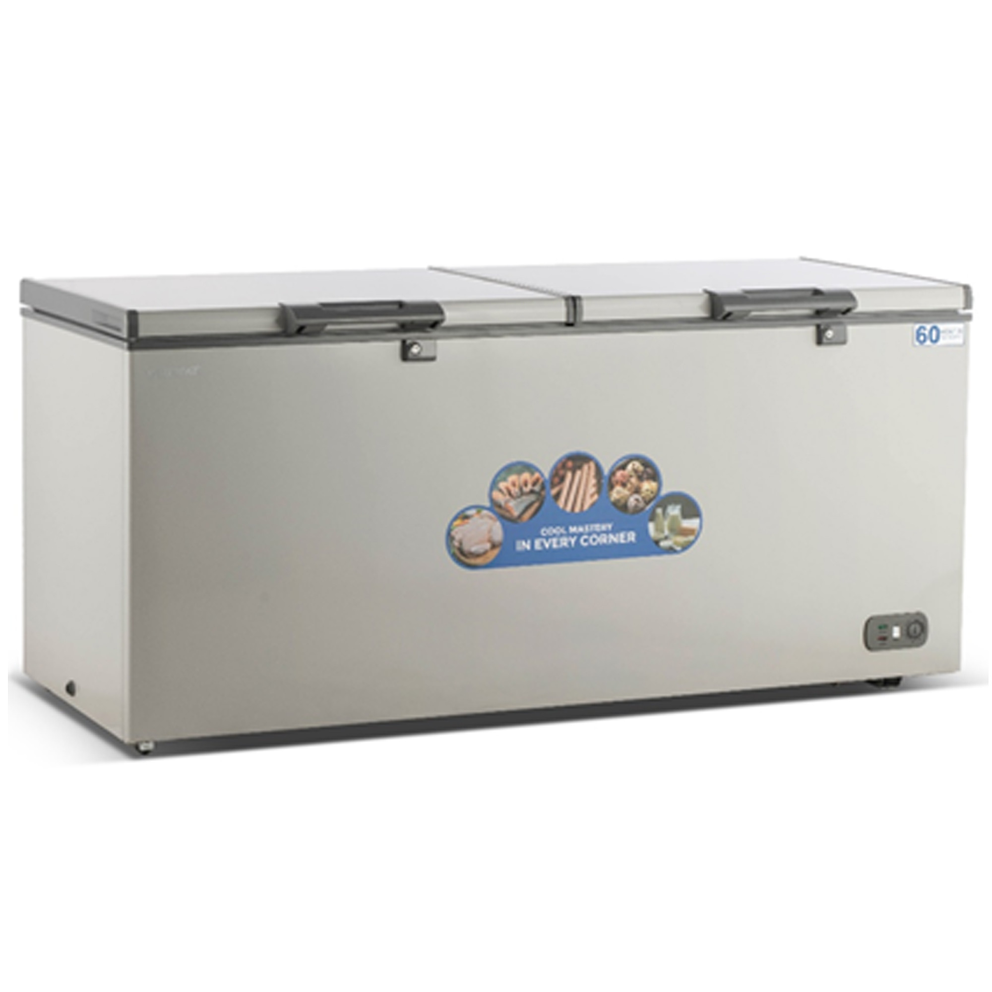 Sensei 450 Liter Hard Top Double Door Chest Freezer SCF450HDW3C
