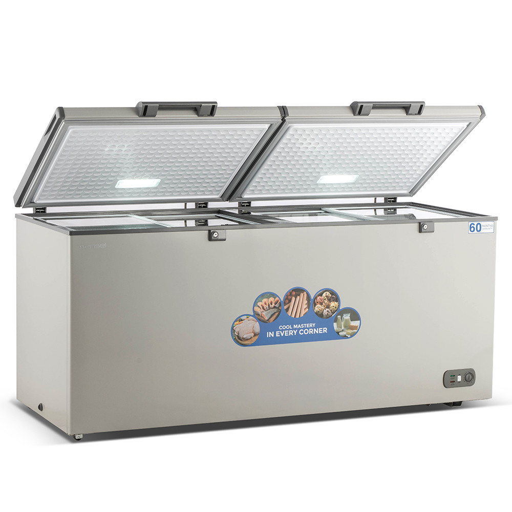 Sensei 580 Liter Hard Top Double Door Chest Freezer SCF580HDA3C